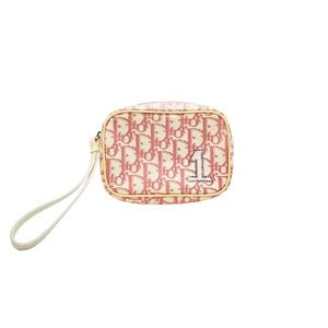 Auth Christian Dior Diorissimo Girly Wristlet - image 1